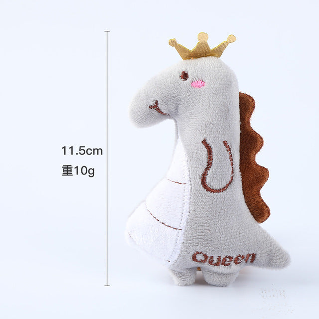 Bite-Resistant Mint Plush Cat Toy for Interactive Play